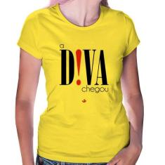 Baby Look A Diva Chegou - Foca na Moda, Amarelo, M
