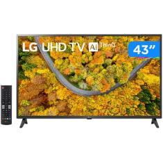 Smart Tv 43 Ultra Hd 4K Led Lg 43Up7500 - 60Hz Wi-Fi E Bluetooth Alexa
