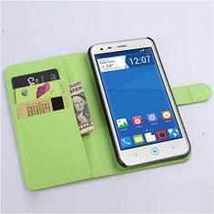 Capa para ZTE S6 Plus/S6 lux Carteira de Couro Flip Capa para ZTE S6 Plus/S6 lux Capa de Proteção de Telefone Capa com Design Simplificado