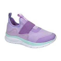 Tênis Klin Way Infantil 354003 Lavanda/Azul Acqua