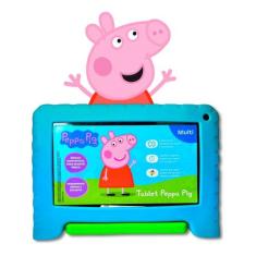 Tablet Peppa Pig Android 13 64gb 4gb Ram 7" - NB420 - Multilaser, Azul