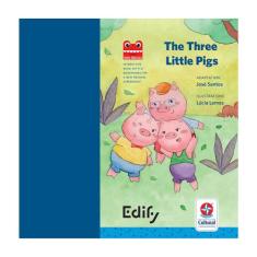 Livro - The Three Little Pigs - EXCLUSIVIDADE DISAL
