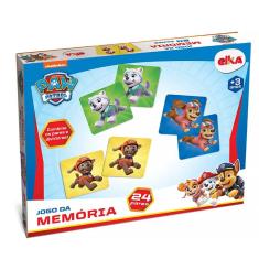 Jogo da Memória Patrulha Canina 24 pares 1286 - Elka