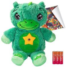 Brinquedo Urso Pelúcia Projetor Estrelas Presente Dinossauro - Gh3