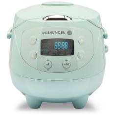 Panela de Arroz Elétrica 840mL, com Controle de Temperatura, 110v, REISHUNGER, Verde