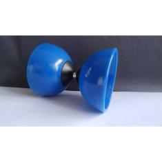 Diabolo (dimbolo) Profissional Azul 130mm Com Par de Baquetas