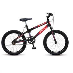 Bicicleta Mtb Colli Max Boy Aro 20 Aero Freios V-brake Quadro Aço Carbono Preto Fosco