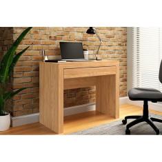 Escrivaninha P- Escritório Msm421 C- 1 Gaveta Mel - Movelbento