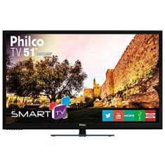 TV de Plasma Smart PH51U20PSGW 51” HDMI USB Philco Bivolt