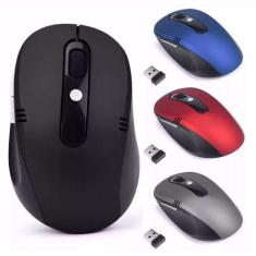 Mouse Sem Fio Wireless 2.4ghz Usb Notebook Pc Alcance 10m Jogador - NF