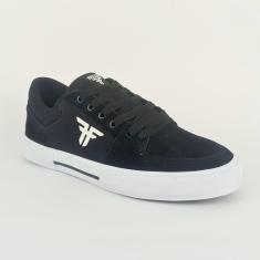 Tênis Fallen Patriot Suede Vulcanizado Preto e Branco-Masculino