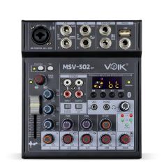 Mesa de Som Bluetooth Usb MSV-502bt Voik Bivolt