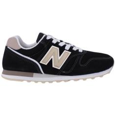 Tênis New Balance 373 Feminino, Preto, Branco, 37