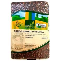 Arroz Negro Integral Orgânico Coopernatural 1Kg