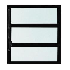 Janela de Alumínio Preto Vitro Basculante CMC Modular - 0.80 (L) X 1.0