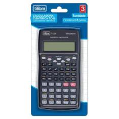 Calculadora Científica 240 Funções Tc08 Preta Tilibra