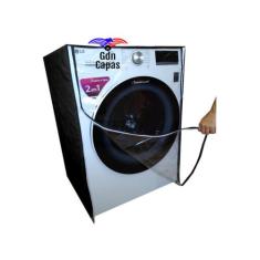 Capa De Maquina Frontal Samsung LG 5 8 9 10,2 Kg C/ Zíper frente trans