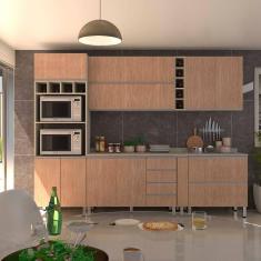 Cozinha Completa 7 Peças com Tampo Lis Luciane Móveis