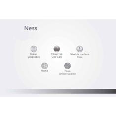Colchão Solteirão Molas Masterpocket Ensacadas Ness Euro Pillow (96x203x26) - Herval