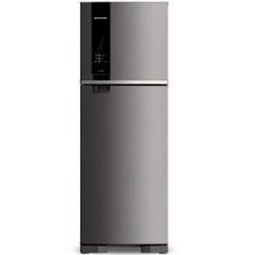 Geladeira Brastemp Frost Free Duplex 375 Litros Cor Inox Com Espaço Adapt - BRM45JK