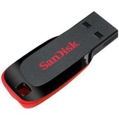 Pen Drive SanDisk Cruzer Blade 64GB USB 2.0
