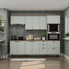 Cozinha Completa Americana 5 Peças com Portas 4 Gavetas - Genialflex