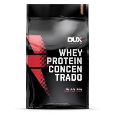 Whey Protein Concentrado Doce de Leite 1.8kg - 20g de Proteínas por Porção - Suplementos Naturais, Suplementação Treino Academia, Ganho Muscular Hipertrofia - DUX HUMAN HEALTH