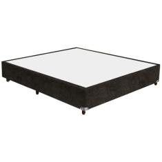 Box Para Cama De Casal Gazin New Premier 138x188 cm, Marrom