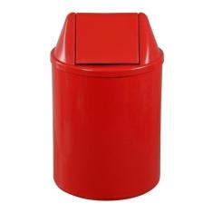 Lixeira Plástica Com Tampa Vai-vem 50 Litros