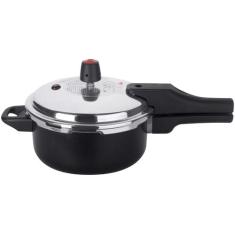 Panela de pressao quartzo 3l - multiflon, 4,5l, Preto