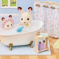 Bonecos Sylvanian Families - Conjunto de Banho EPOCH MAGIA