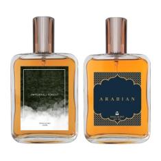 Kit Perfume Masculino - Patchouli Forest + Arabian 100ml - Essência do