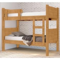 Cama Beliche Com Colchão Solteiro Toledo Naturalle