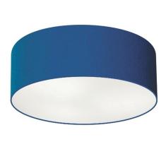 Plafon Cilíndrico Vivare Md-3006 Cúpula em Tecido 60x15cm - Bivolt