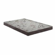 Cama Box Baú Casal Colchão Alana Espuma D20 NK Camas + Box Sintético 51x138x188