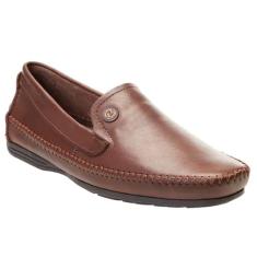 Sapato Mocassim Masculino Em Couro Pegada