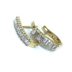 Brinco feminino com zirconia - 2BRZ0247