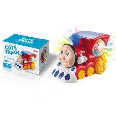 Brinquedo Trem Thomas Trenzinho Infantil Luz Som Bate Volta - Toysmart