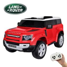Carrinho Elétrico Infantil Land Rover com Controle Remoto 12v IMPORTWA