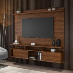 Painel Suspenso Para Tv Até 55" Supreme Imbuia Viero Imbuia
