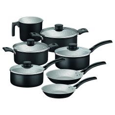 JOGO DE PANELAS TRAMONTINA ANTIADERENTE TURIM 7 PEÇAS