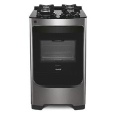 Fogão 4 Bocas Consul CFO4VAR Inox - Acendimento Automático, Prata, Biv