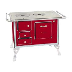 Fogão A Lenha Tradicional Venâncio 01 Vermelho Intenso 1dvr