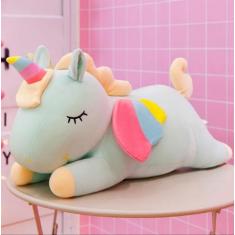 Bicho De Pelúcia Macio Unicórnio Dormindo Fofinho Importado - Miaowa, 