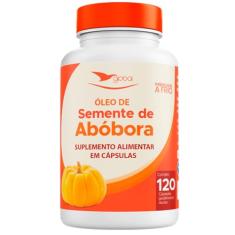Óleo de Semente de Abóbora Global Suplementos 120 Cápsulas