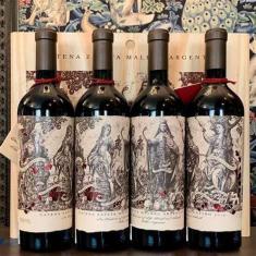 Vinho Argentino Catena Zapata Malbec - Kit com 4 garrafas
