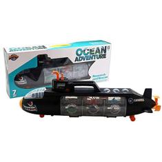 Brinquedo  Discovery Expedition com 6 animais marinhos e barco