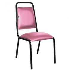 Cadeira Empilhável Para Hotelaria Linha Hotel Fremont Rosa