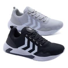 Tênis Feminino Para Malhar Corrida Casual Combo 2 Pares - Dix, 36, Pre