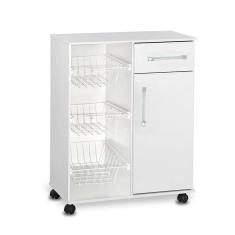 Armário Multiúso Jorah Branco Fosco